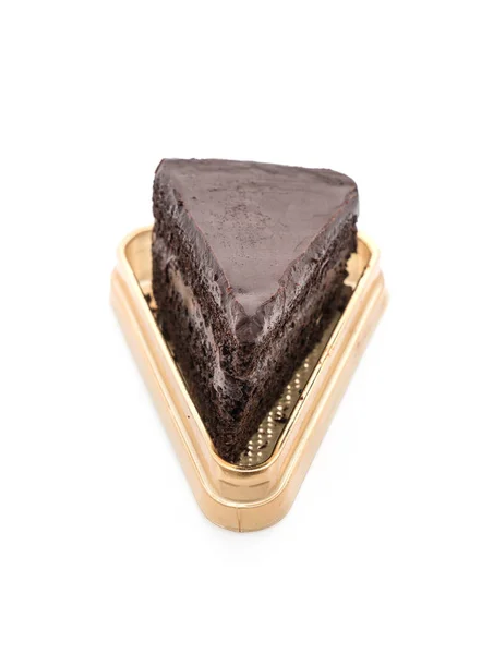 软的巧克力蛋糕 — 图库照片