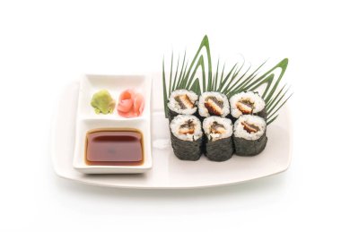 yılan balığı maki sushi-Japon gıda tarzı