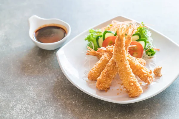 kızarmış karides tonkatsu sos ile