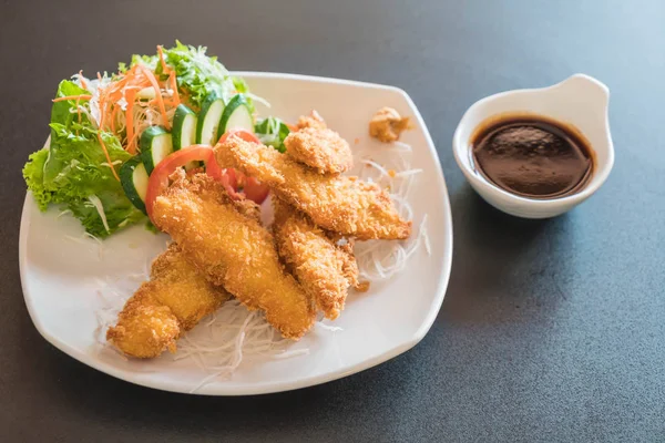 Kızarmış Balık tonkatsu sos ile