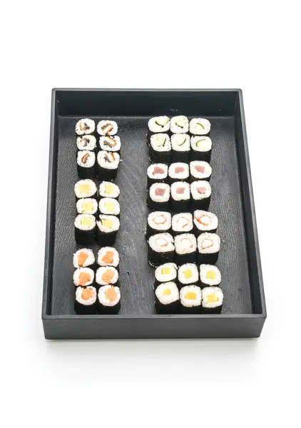 混搭寿司寿司-日本料理风格 — 图库照片