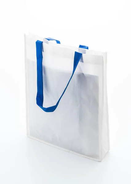 Borsa in tessuto bianco — Foto Stock