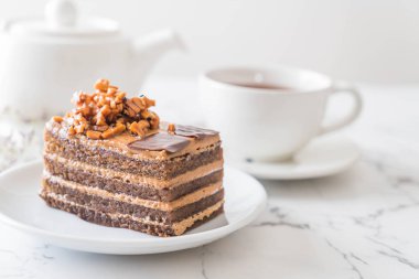 Kahveli kurabiye kek