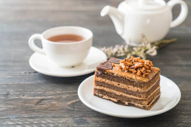 Kahveli kurabiye kek