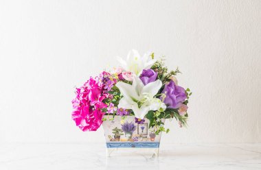 Güzel bir buket çiçek