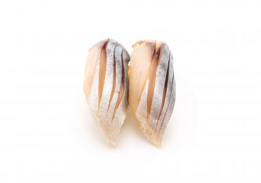 Saba nigiri suşi - Japon gıda tarzı