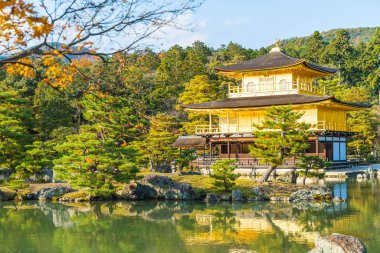 Kinkakuji Tapınağı (altın köşk güzel mimari)