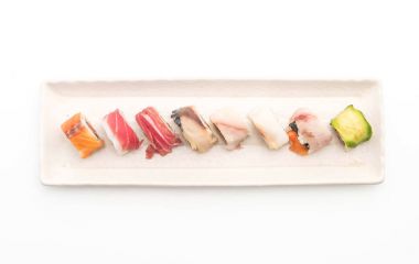 karışık suşi roll - Japon gıda tarzı