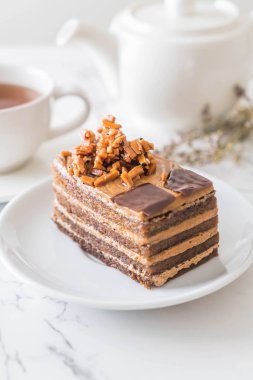 Kahveli kurabiye kek