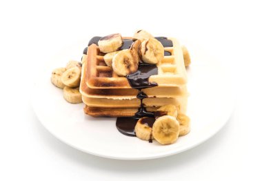 çikolata ile muz gözleme