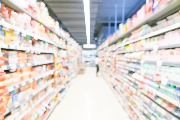 süpermarkette soyut bulanıklık