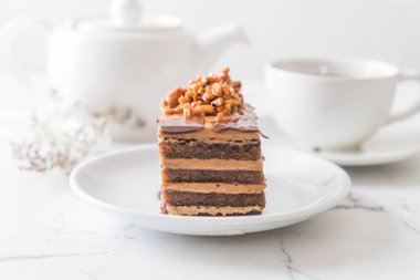 Kahveli kurabiye kek