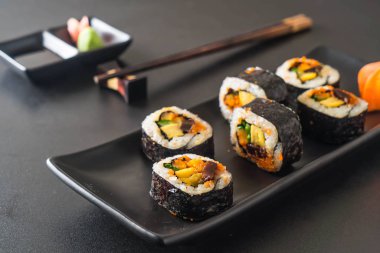suşi roll - Japon gıda tarzı