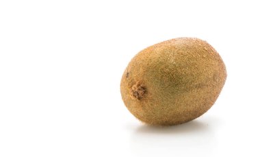 beyaz üzerine taze kivi