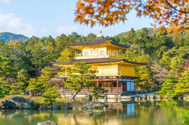 Kinkakuji Tapınağı (altın köşk güzel mimari)