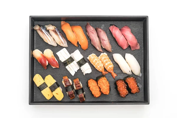karışık sushi nigiri - Japon gıda tarzı