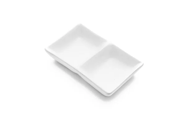 Tazza di salsa su bianco — Foto Stock