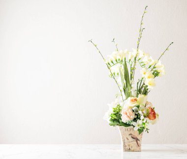 Güzel bir buket çiçek