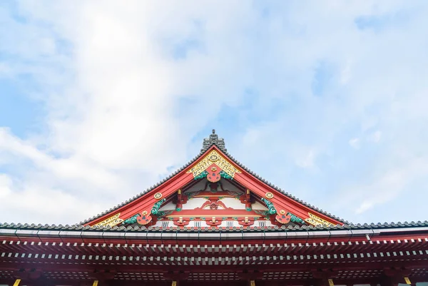 Güzel mimari Asakusa alanında çevresinde Sensoji Tapınağı'nda 