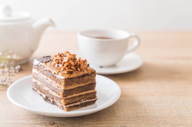 Kahveli kurabiye kek