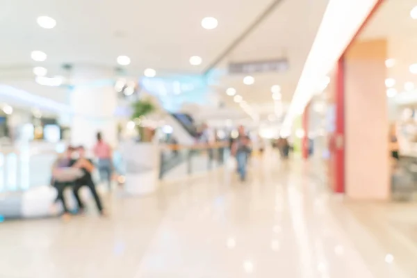 Borrão abstrato no shopping de luxo — Fotografia de Stock