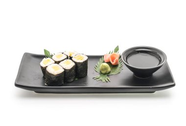 tatlı yumurta maki (tamago) - Japon gıda tarzı