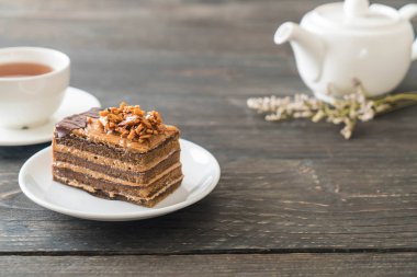 Kahveli kurabiye kek