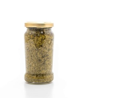 fesleğen pesto kavanoz