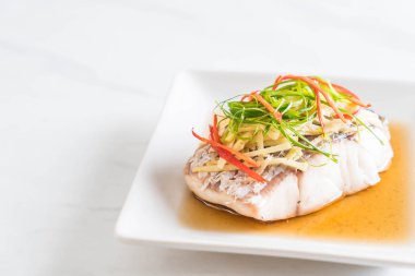 soya sosu Snapper balık buğulama