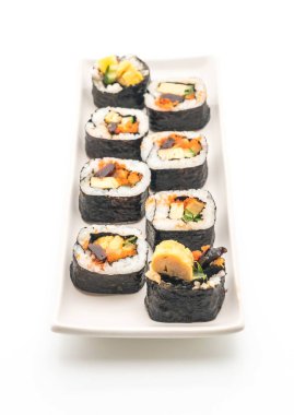 suşi roll - Japon gıda tarzı