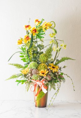 Güzel bir buket çiçek