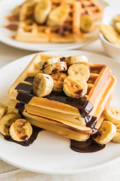 çikolata ile muz gözleme