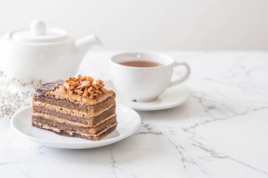 Kahveli kurabiye kek