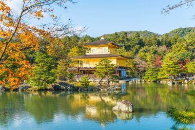 Kinkakuji Tapınağı (altın köşk güzel mimari)