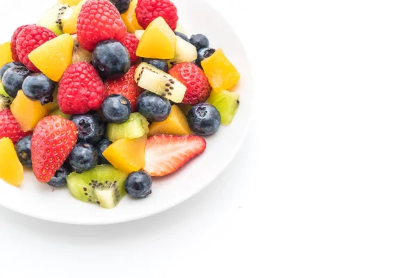 karışık taze meyve (çilek, ahududu, yaban mersini, kivi, mang