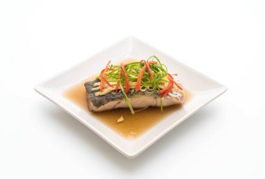 soya sosu Snapper balık buğulama