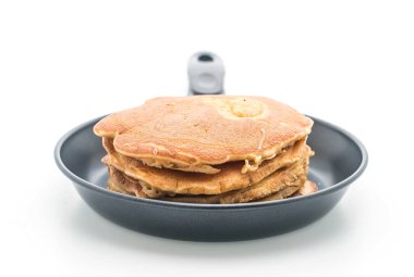 Beyaz arkaplanda krep