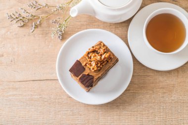 Kahveli kurabiye kek