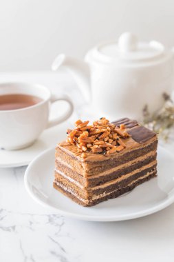 Kahveli kurabiye kek