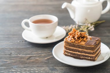 Kahveli kurabiye kek