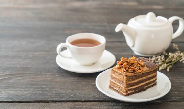 Kahveli kurabiye kek