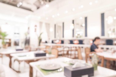 Restoran soyut bulanıklık