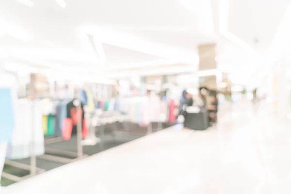 Loja de varejo borrão abstrato no shopping de luxo — Fotografia de Stock