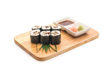 yılan balığı maki sushi-Japon gıda tarzı