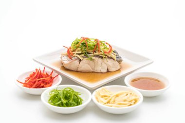 soya sosu Snapper balık buğulama