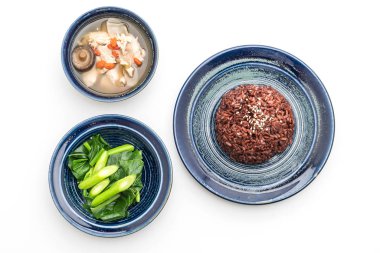 tavuk ve ot çorbası, Çince lahana berry pirinç