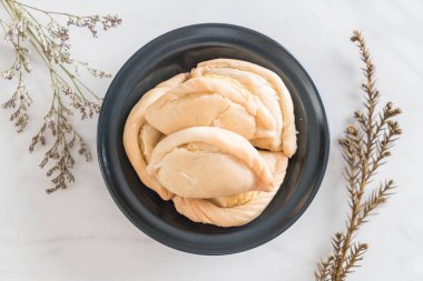 fasulye lezzet ile süt puf