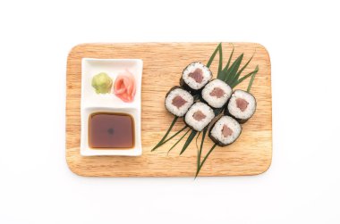  Red snapper maki sushi-Japon gıda tarzı