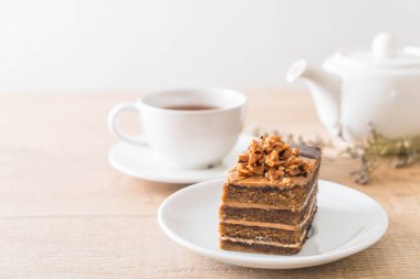 Kahveli kurabiye kek