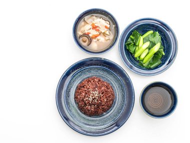 tavuk ve ot çorbası, Çince lahana berry pirinç